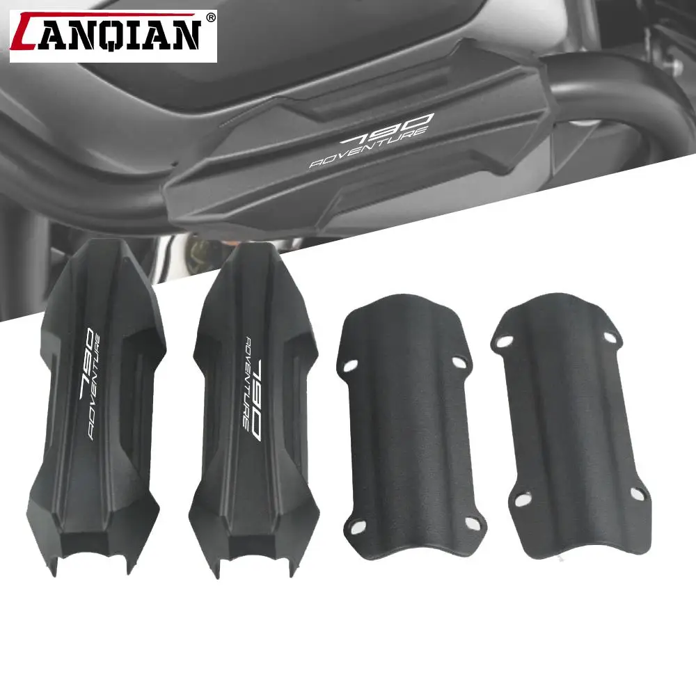 

For 790Adventure 790 Adventure R 2017 2018 2019 2020 Motorcycle Engine Crash Bar Protector Bumper Decorative Guard Block in 25mm