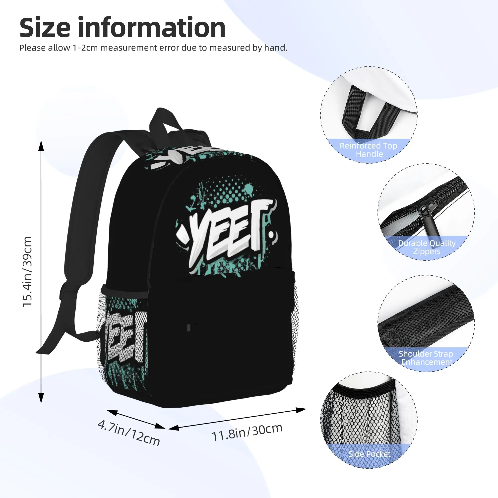 Фото Рюкзак Signature Menly Jey Uso Yeet: Горячая распродажа, вместительный городской рюкзак для мальчиков и девочек, школьная сумка через плечо для мужчин и женщин №2