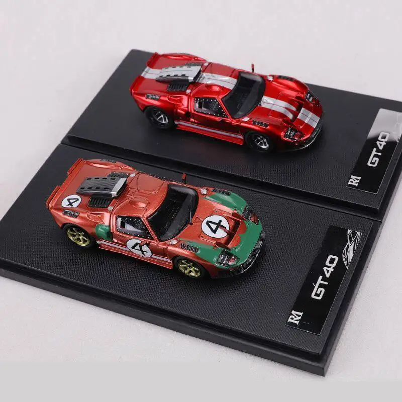 Модель автомобиля Ford GT40 из литого под давлением сплава, масштаб 1:64, подарок для друзей на особых случаях, предмет коллекционирования для взрослых, украшение для дома. (art.: 3920db008cbc1) - 3920db008cbc1
