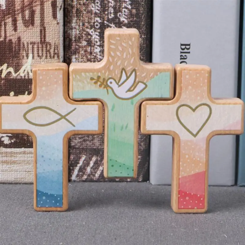 

3 шт., украшения в виде креста для детской комнаты