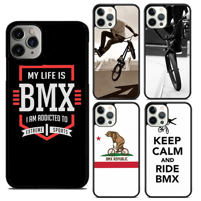 BMX Bike Extreme Sport Phone Case For iPhone 14 13 12 Mini XR XS Max Cover For Apple 11 Pro Max 5 6S 8 7 Plus SE2020 Coque