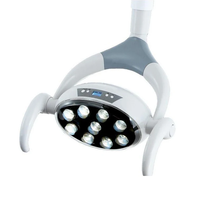 

Freeshipping teeth oral surgery lamp 9 bead led induction cold light shadowless lamp teeth surgery lamp turbina