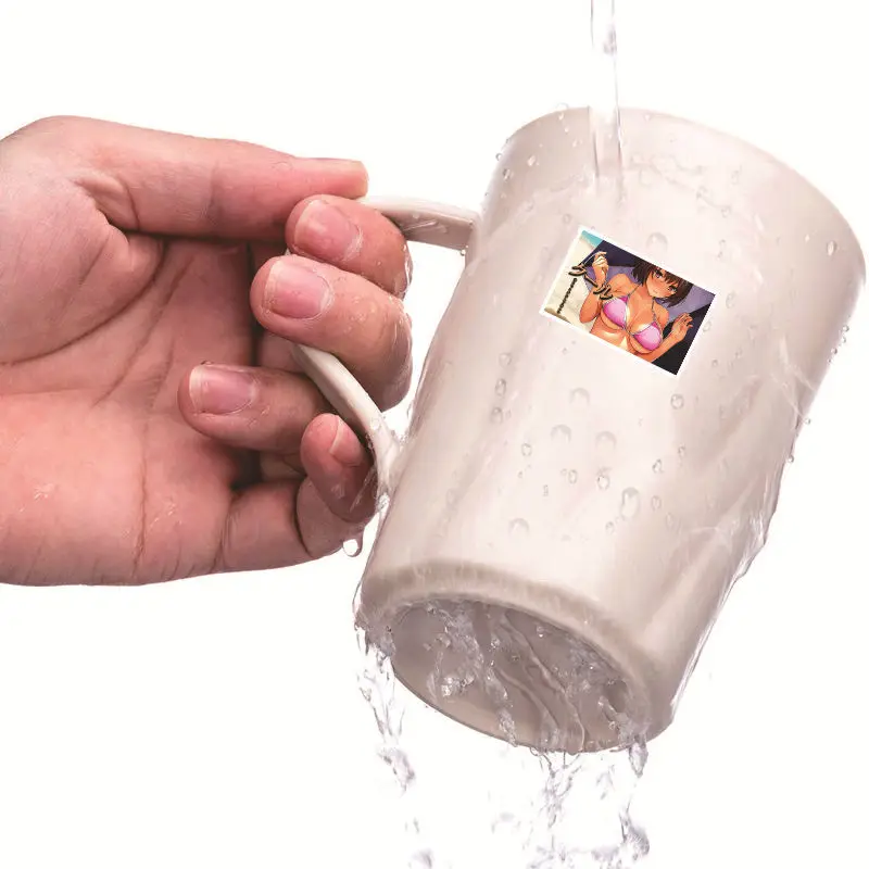 10/30/50/100 шт. водонепроницаемые Мультяшные стикеры в виде кролика для ноутбука