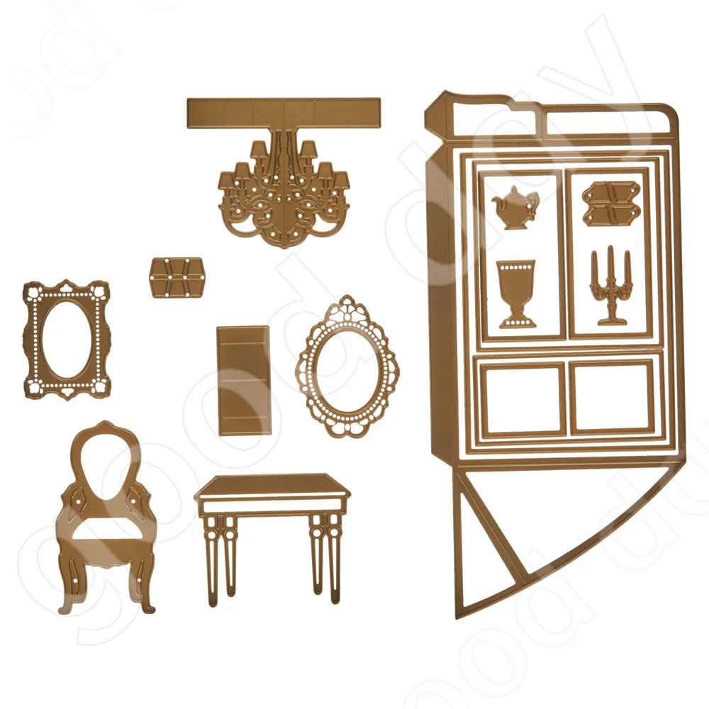 

2022 New Arrival hot sale Vignette Metal Cutting Dies Scrapbook Diary Decoration Embossing Template Diy Card Handmade
