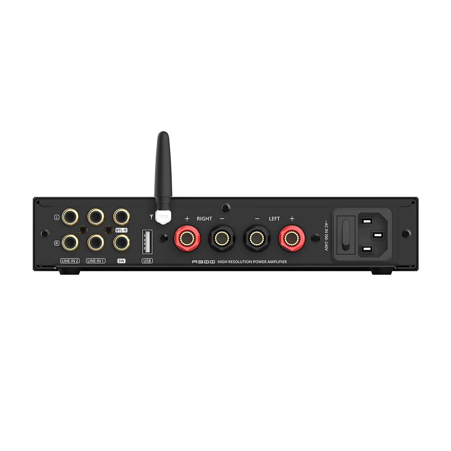 Усилитель мощности SMSL A300 Hi-Fi Bluetooth 5 0 USB для настольного ПК усилитель 165 Вт X2
