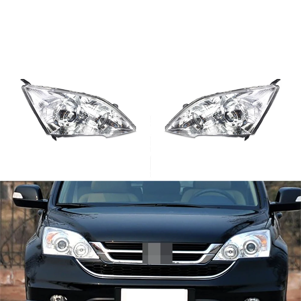 Фары для Honda CRV 2007-2011, фары в сборе, автомобильные фары, сменные передние фары на бампер, автомобильные фары в сборе для всего автомобиля