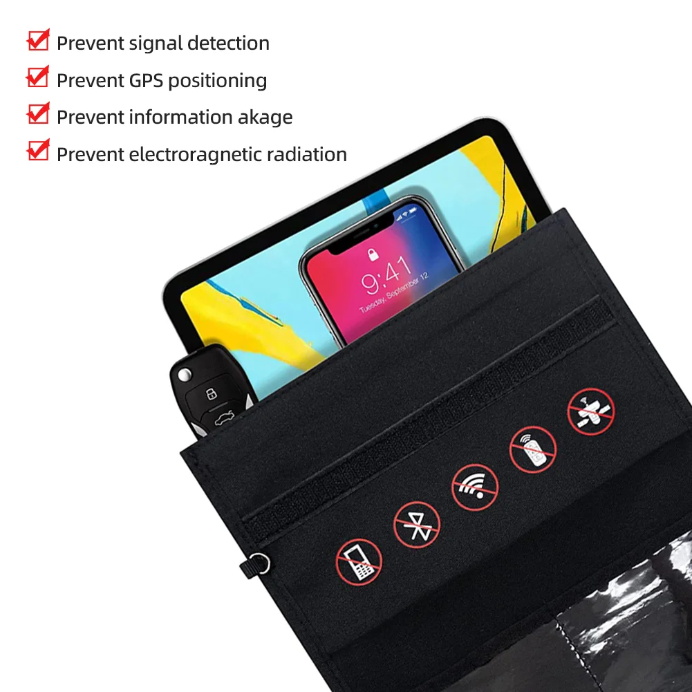 Женская сумка для защиты от радиационного сигнала автомобильного ключа радиации