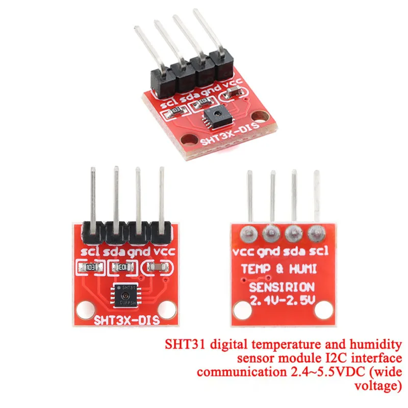 

Датчик температуры и влажности SHT30/SHT31/SHT35 I2C