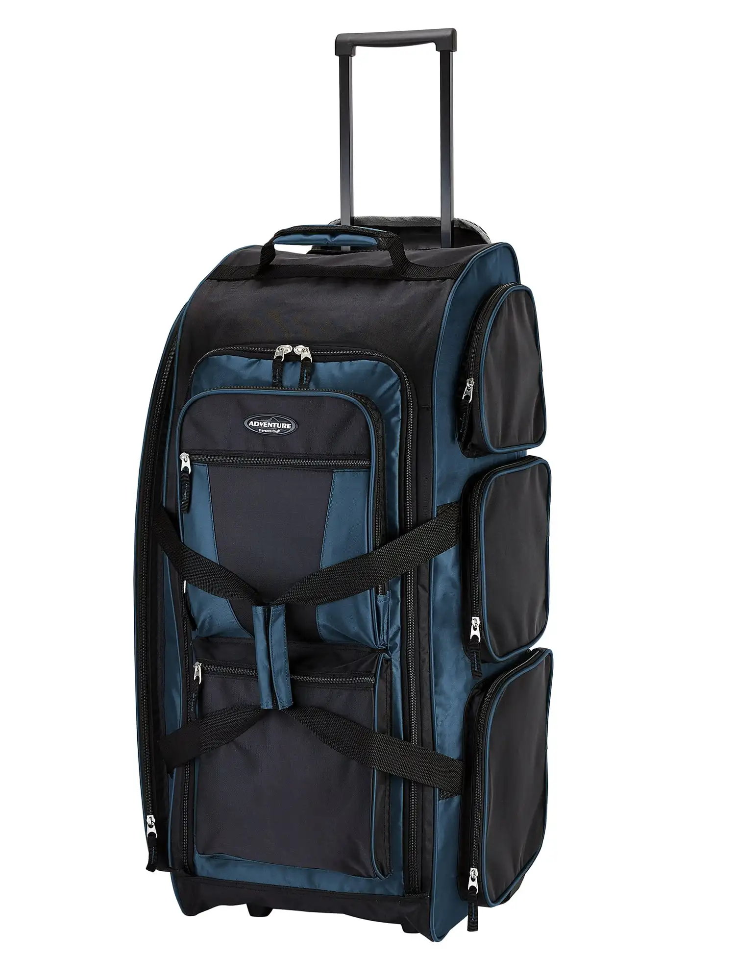 

30" Adventure Rolling Multi-Pocket Upright luggage duffel - Rivera Blue