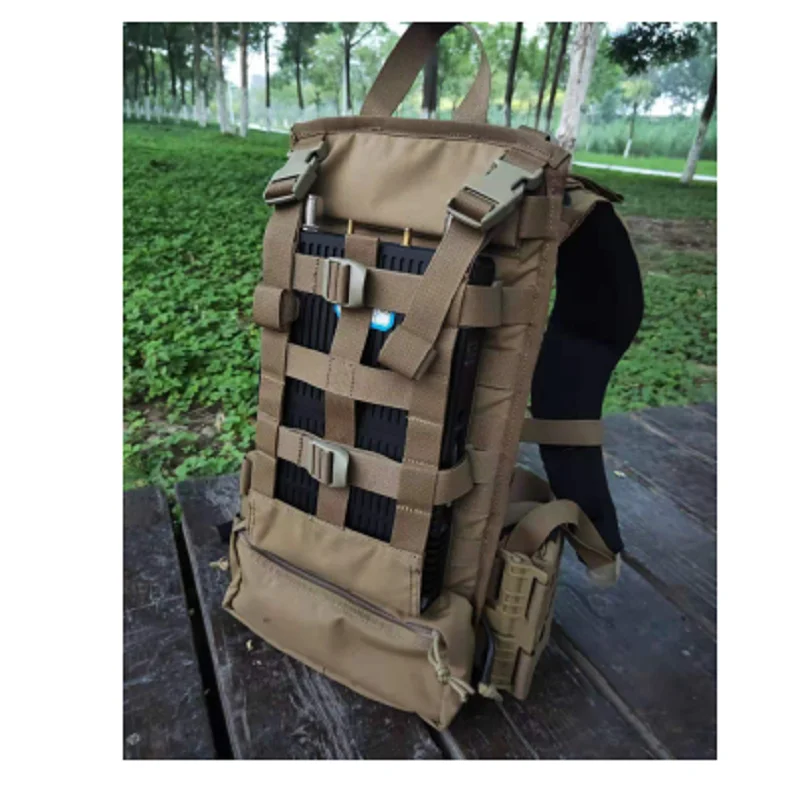 Military Tactical Laser Guidance Instrument Radio Back Frame Light Heat Dissipation Outdoor Multi-Functional Back Frame