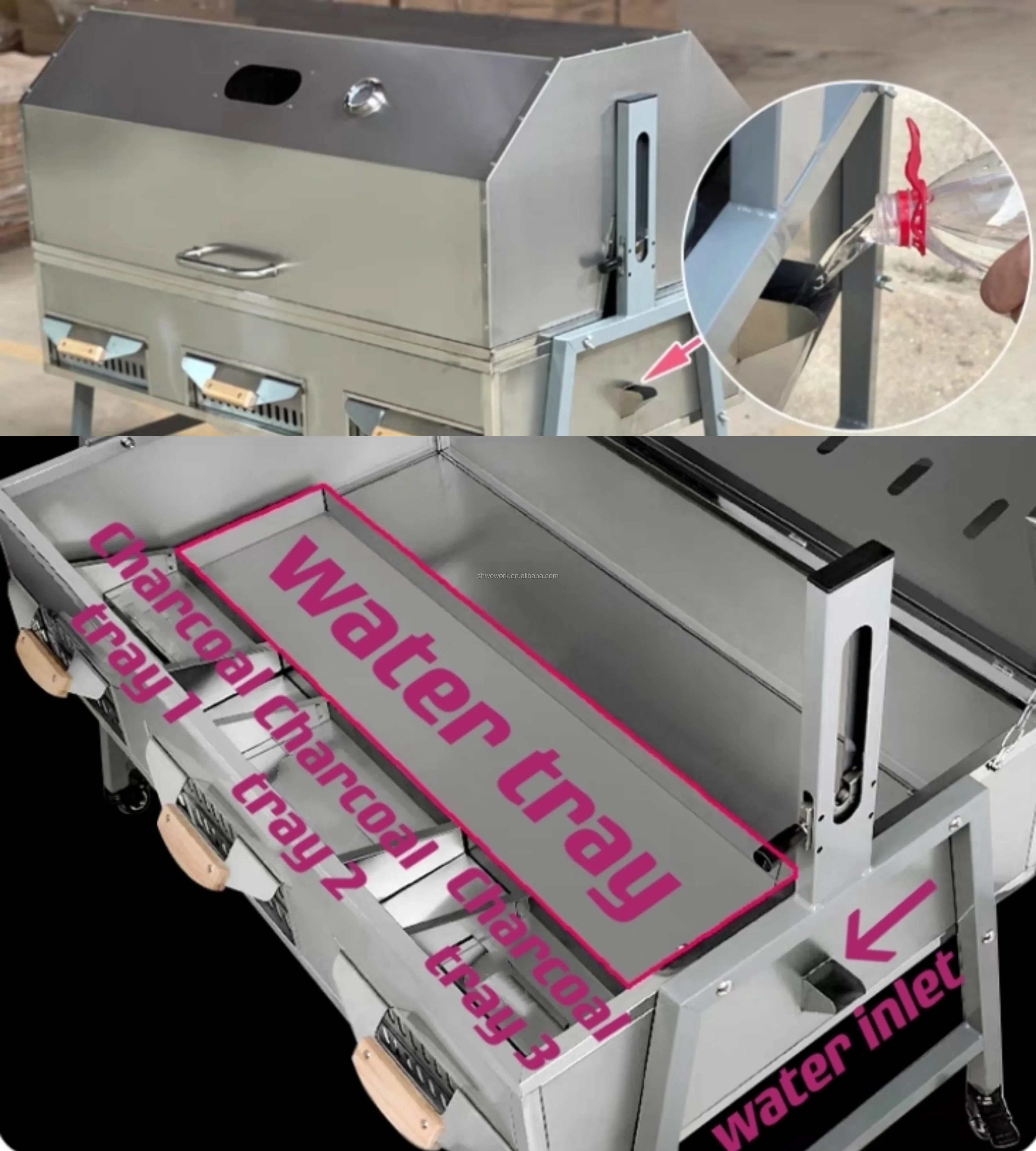 Жаровня для барбекю премиум 80 кг