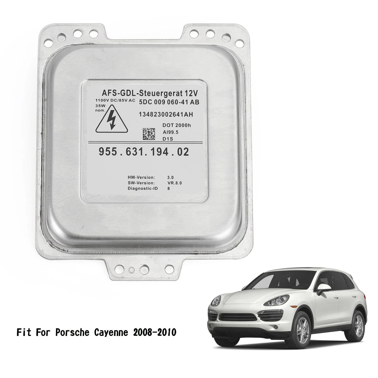 

Модуль блока управления ксеноновым балластом Areyourshop 955-631-194-02 03 для Porsche Cayenne 2008 2009 2010