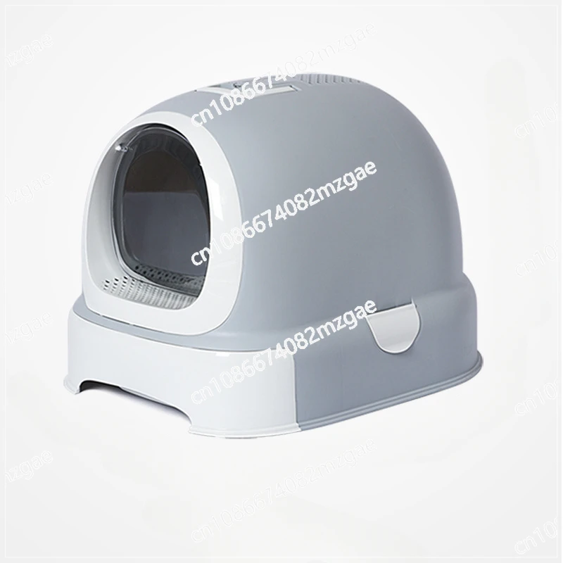Коробка для кошачьего туалета закрытый большой ящик с функцией умного