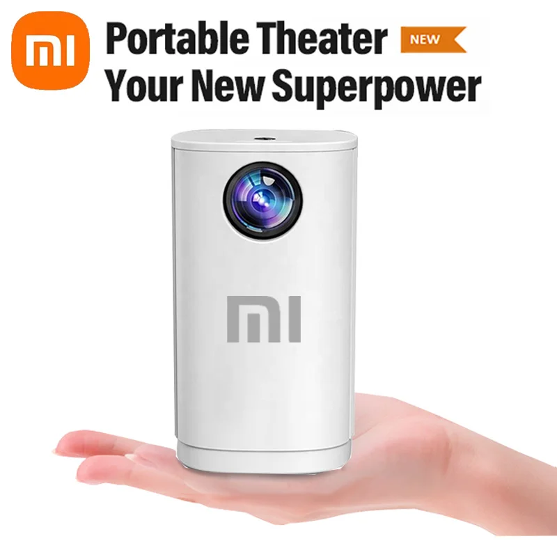 

Xiaomi 2023 NEW LED Mini Projectors Same Screen Small Pocket Proyector Home Cinema Movie Portable high definition Projector Gift