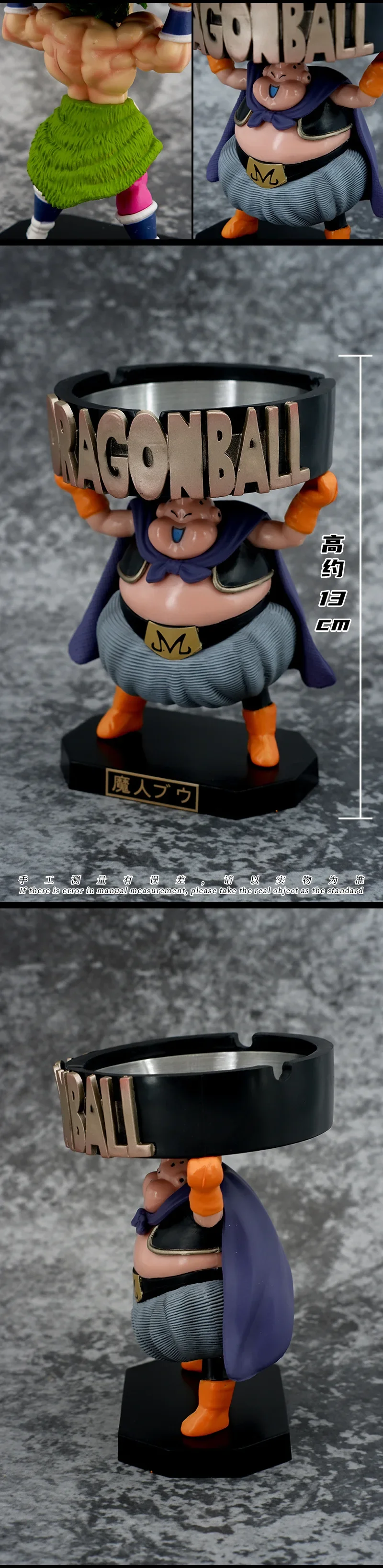Фото 2 типа Dragon Ball Z Majin Buu Broli Знак Пепельница Фигурка Игрушки Подарок №5