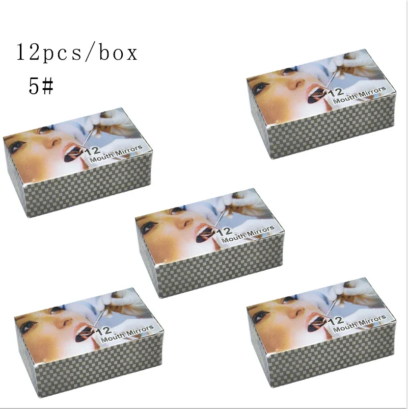 5 коробок стеклянные зеркала для рта увеличительное зеркало отражающая головка