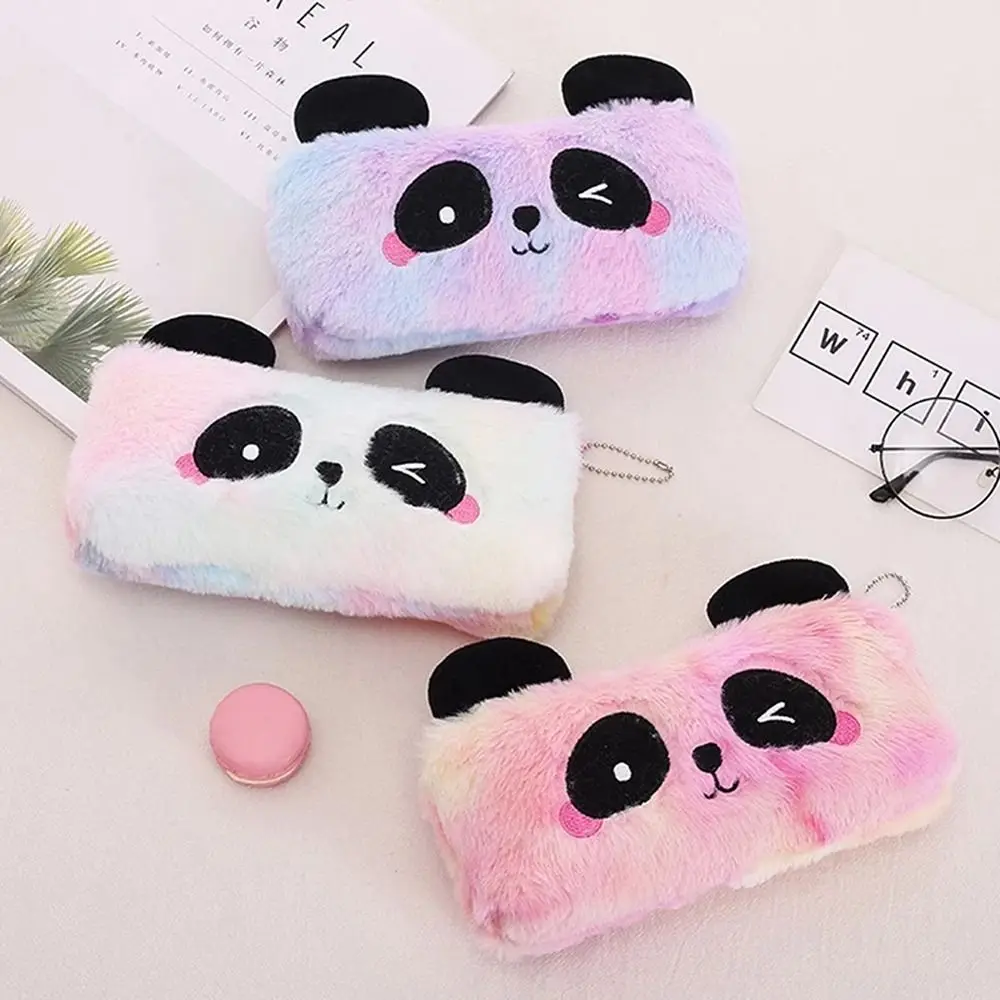 

Large Capacity Writing Supplies Zipper Pouch Pen Pouch Panda Pencil Case Plush Panda Pencil Bag Plush Pencil Bag Panda Pen Bag