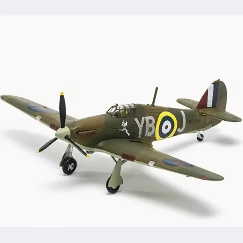 wa odlew w skali 1:72 Hurricane myśliwiec gotowy model symulacyjny samolotu kolekcja statycznych dekoracji pamiątkowe prezenty dla dorosłych