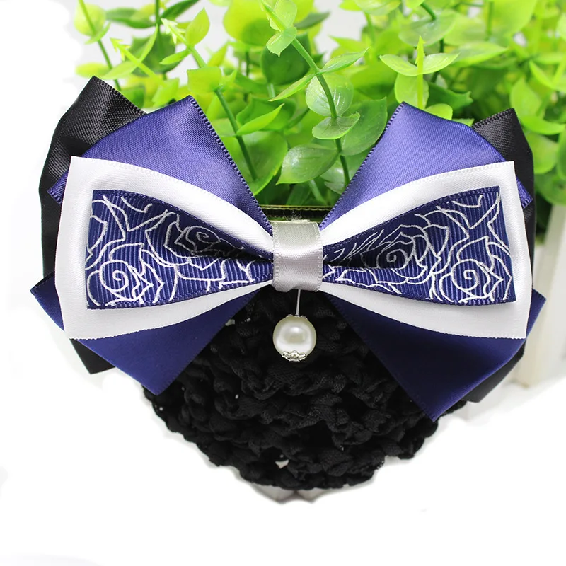 Новинка 2022 Женская атласная кружевная заколка с бантом женская для волос