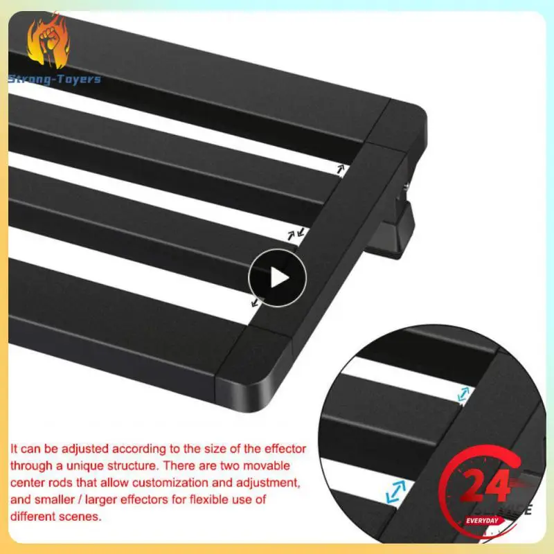 

Electric Guitar Pedal Board Track Plate of Fixed Frame Guitar Effects Pedalboard Pedal Musical Instrument Accessories