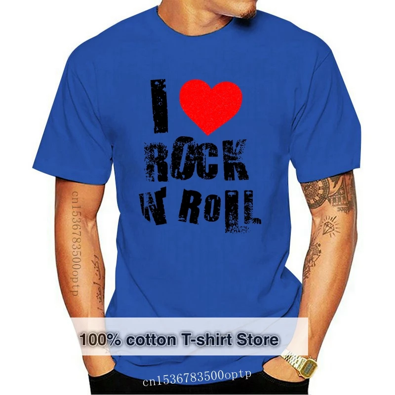 

Rock N Roll T-Shirt Celebrity Mens Womens Rocknroll Tee 2018 Latest Men T Shirt Fashion Short Sleeve Tops Top Tee