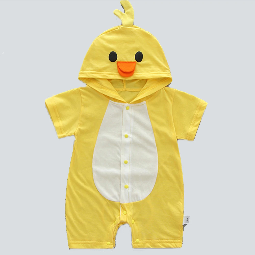 

Newborn Baby Clothes Summer Short Sleeve Rompers Infant Boys Girls Cartoon Cotton Jumpsuit Toddler Thin Pajamas One Piece Outfit