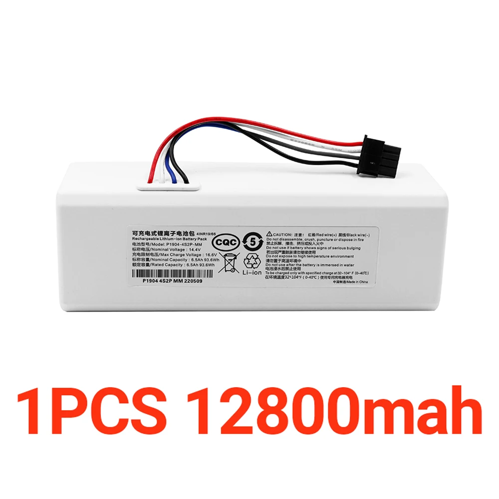 

2023 upgrade 14.4V Battery Robot Vacuum Cleaner 1C Battery For Xiaomi Mijia 1C STYTJ01ZHM Robot Vacuum Mop Cleaner