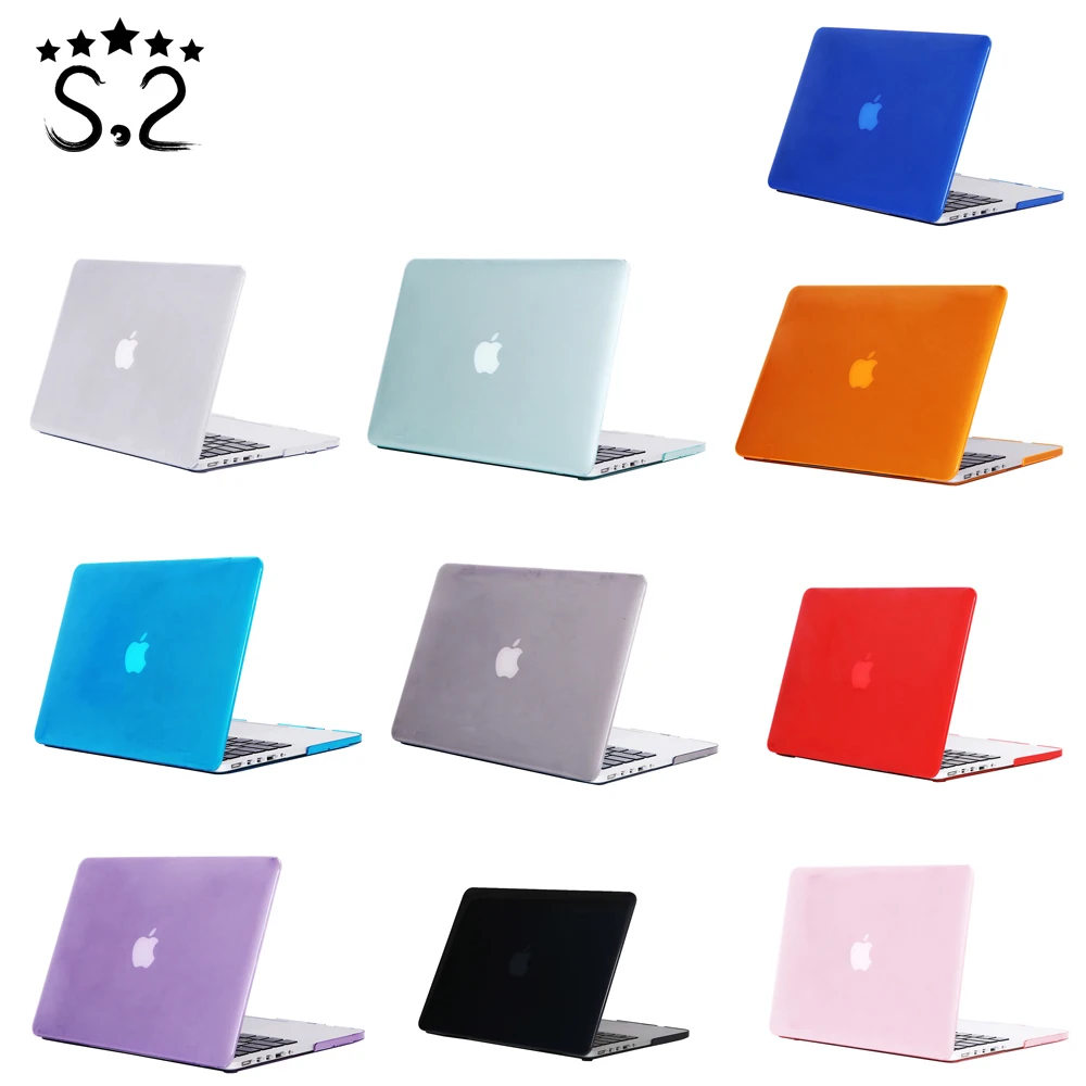 

A1425 A1502 A1398 Matte/Crystal Laptop Case For Macbook Pro Retina 13.3" 15.4" Professional protection cover shell 2012-2015