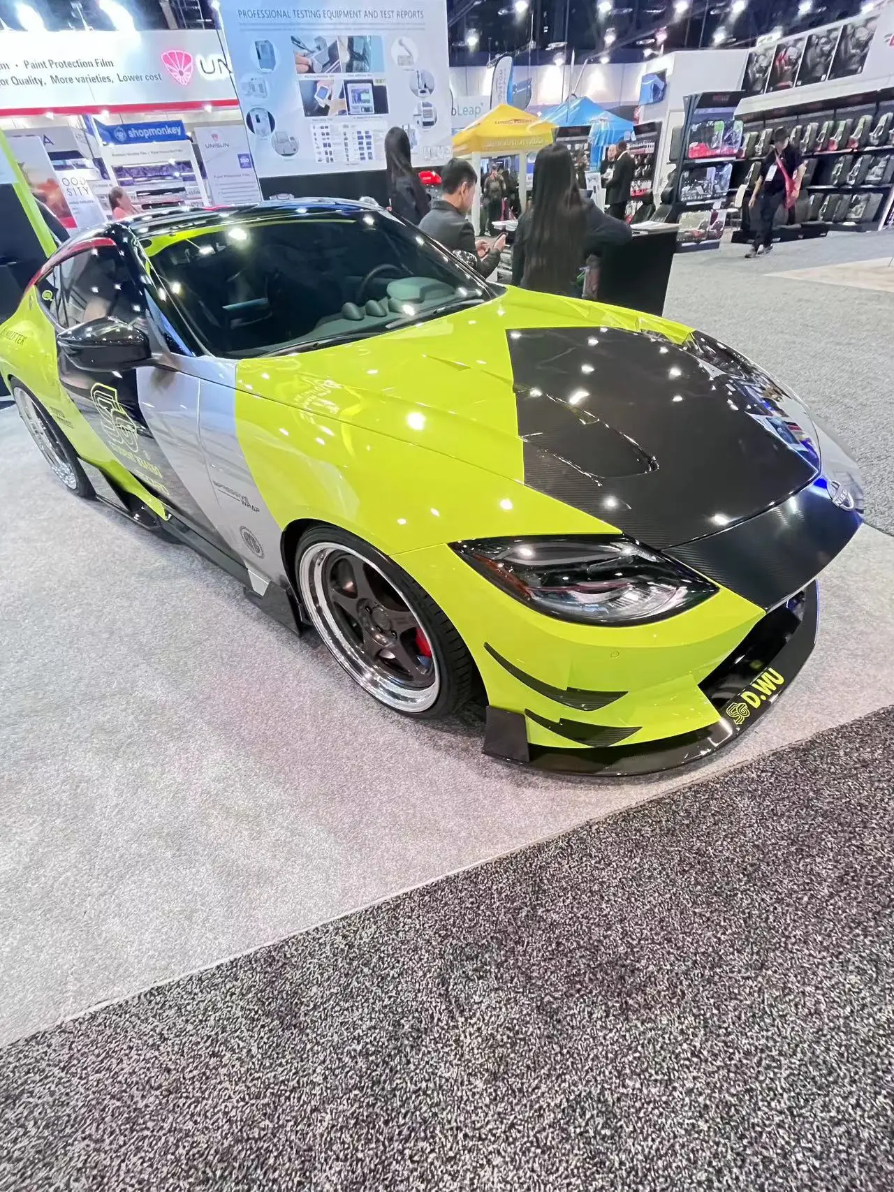 Для Nissan Z 400Z 2023 PREG сухой капот из углеродного волокна RZ34