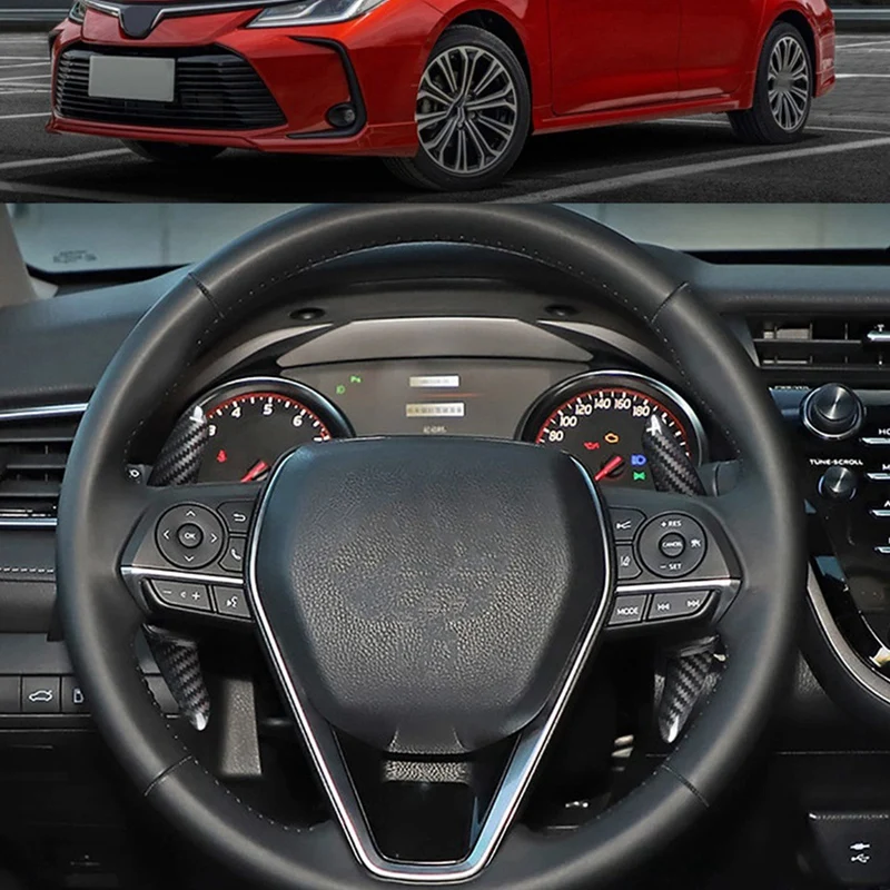 Накладка переключения передач из углеродного волокна для Toyota Camry Carolla аксессуары