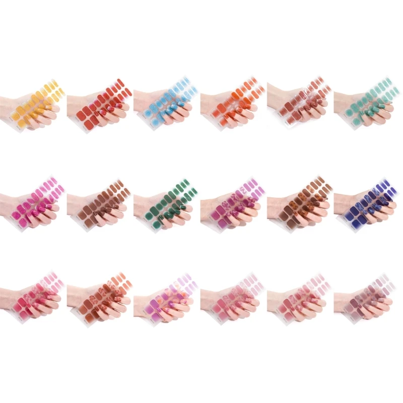 

Полоски для гель-лака полузатвердевающие, 20 шт.