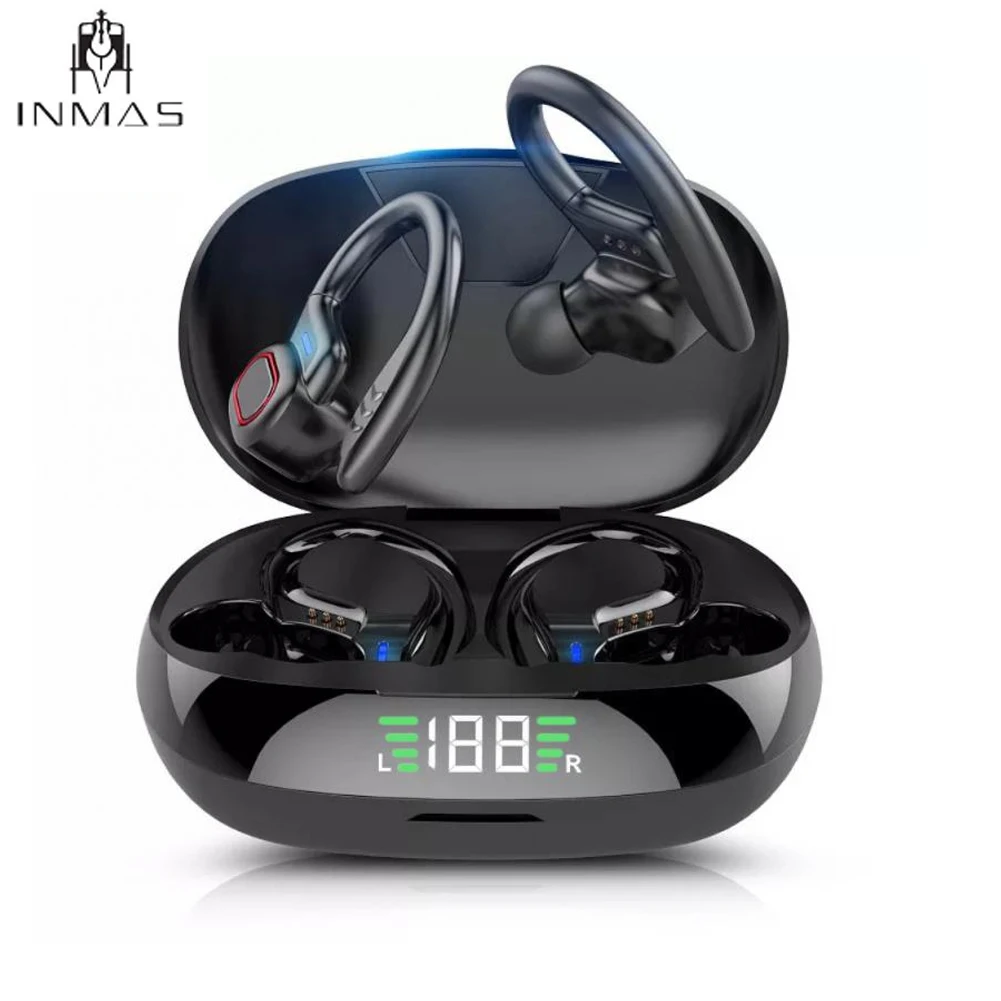 

INMAS TWS Earphone Wireless Bluetooth Headphones Ipx5 Waterproof Sport Headsets Noise Reduction Earbuds With Mic For XIAOMI