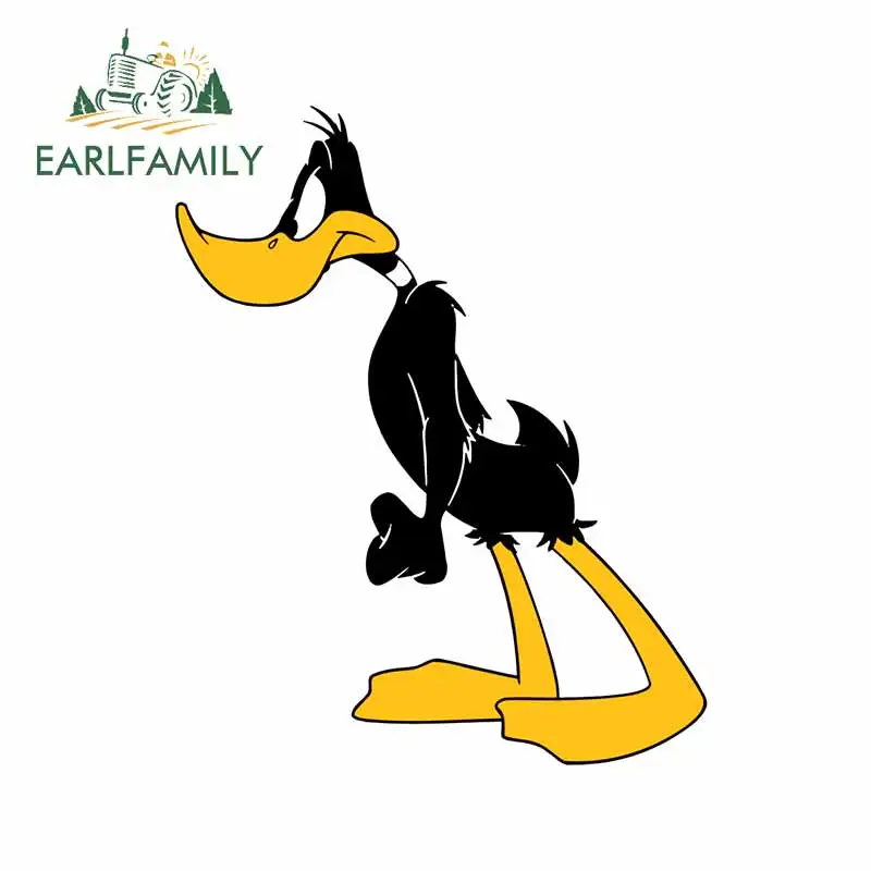 EARLFAMILY, 13 см x 10,8 см, устойчивые к царапинам автомобильные наклейки «сделай сам», виниловые наклейки на лобовое стекло