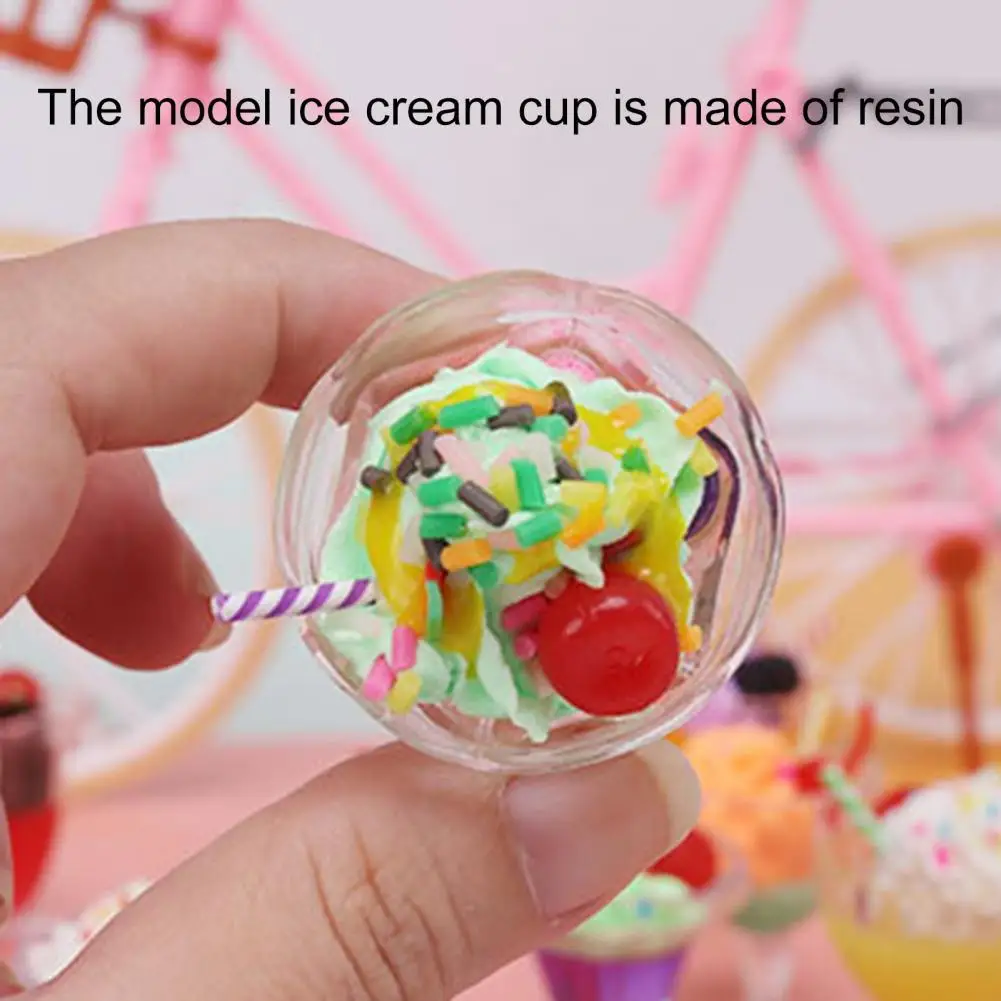 

Тонкая работа, искусственный мороженое без запаха, солнцезащитные очки, игрушечный кукольный домик, игрушечный молочный коктейль для детей