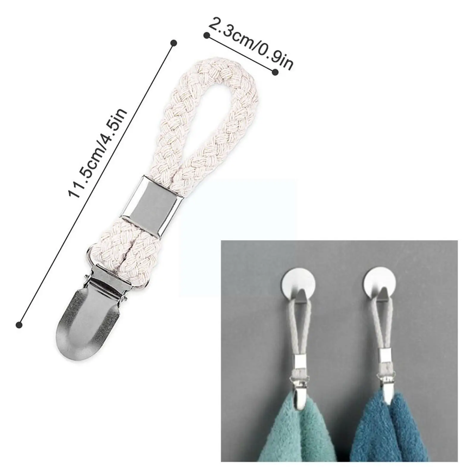 

Towel Clip On Hooks Loops Metal Clothespins Hand Towel Hangers Multipurpose Bathroom Clothespin Clips Kitchen Home L4P4