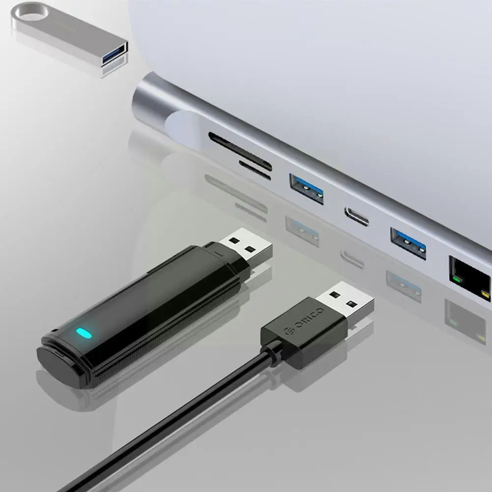 

New 1pcs 12-in-1 Docking Station Type-c Pd Port Hub 4k Dual Port Gigabit Lan Laptop Usb Hub Splitter For Pc Computer Access L7z3