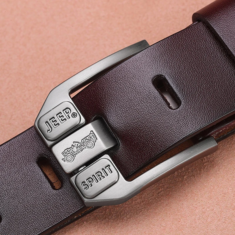 

Ремень мужской из натуральной кожи, роскошный брендовый дизайнерский пояс из воловьей кожи, модный ковбойский винтажный для джинсов