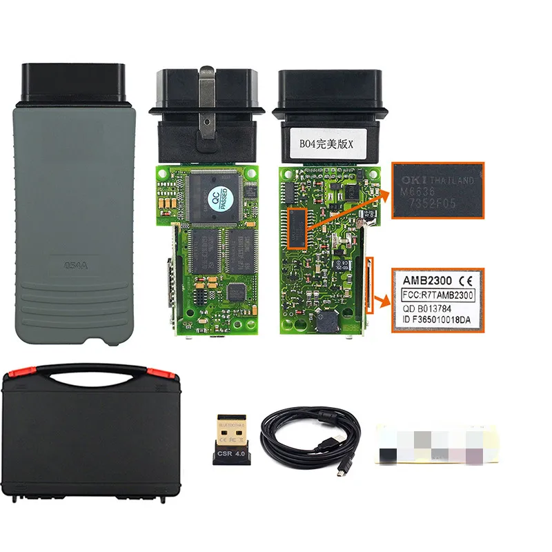 Автомобильный диагностический сканер OKI 5054A V7.2.1 Bluetooth AMB2300, сканер 5054 UDS 6154A WIFI 6154 V1.6.6 для VAG, идеальная версия