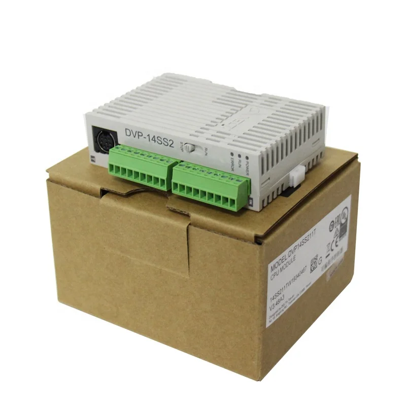 

Delta Electronics PLC - Programmable Logic Controllers DVP Series DVP14SS211R DVP14SS211T