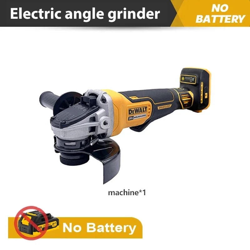 Бесщеточная угловая шлифмашина Dewalt DCG406 125 мм, 9000 обмин, аккумуляторная отрезная машина, ударная полировальная машина для аккумуляторов Dewalt 20В (art.: 3920d4d00a443) - 3920d4d00a443