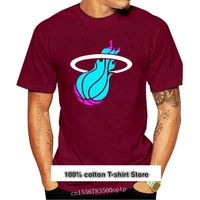 camiseta de baloncesto miamis vices heat para hombre color negro