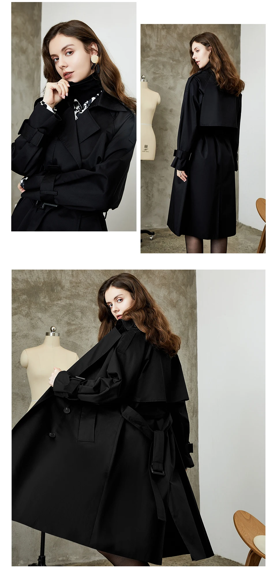 Рисунок 5 - Женский двубортный Тренч в британском стиле