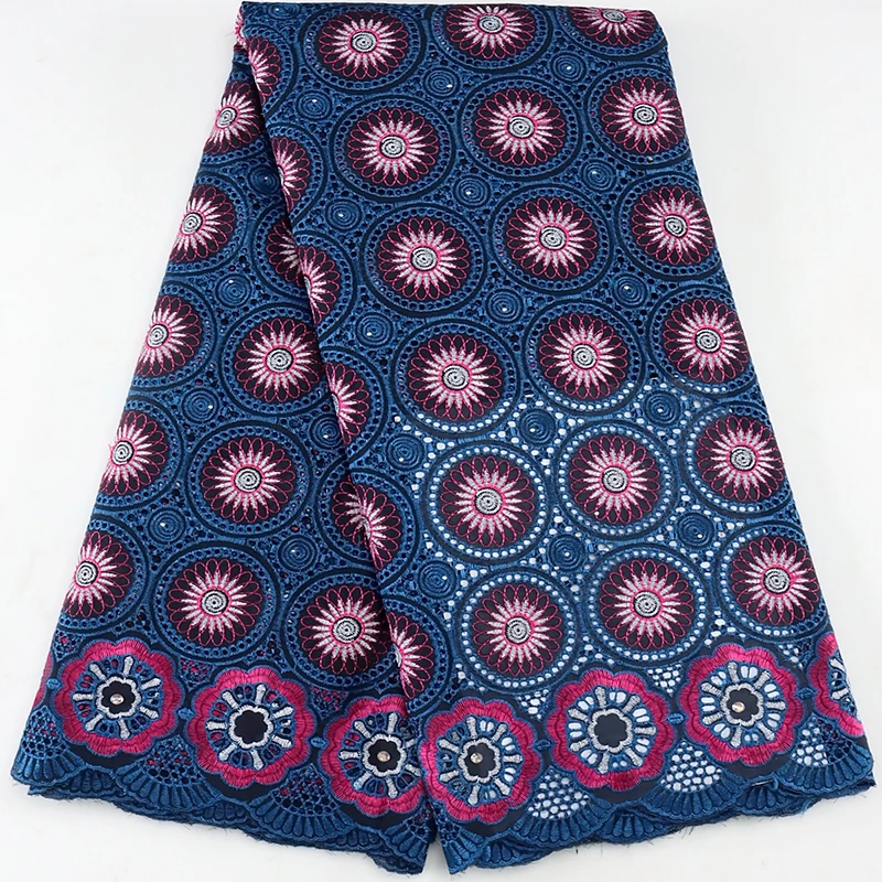 Новейшая швейцарская вуаль кружева в Швейцарии Высококачественная африканская