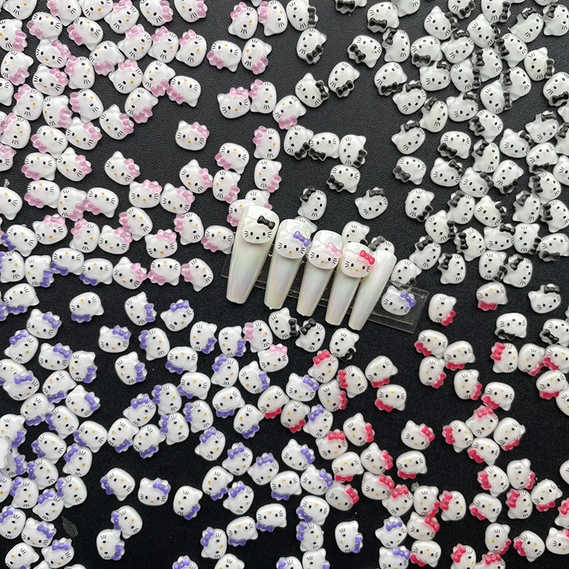 

20 шт., кавайные аксессуары для ногтей Sanrio из смолы