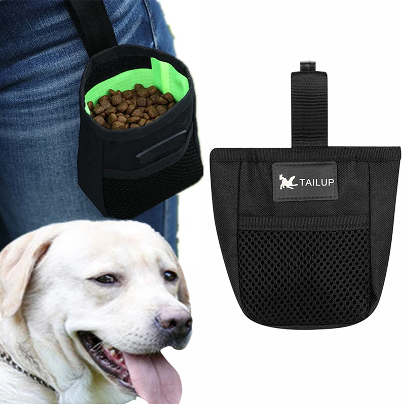 

Bag Dogs Waist Pouch Bag Food Snack Treat Carrier Portable Snack Training Container Pet Dog Pocket Puppy Storage Kibble Outdoor