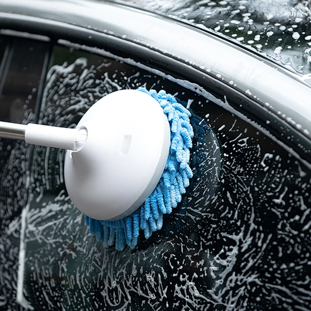 

Cordless Electric Car Wash Mop Retractable Length Waterproof Brush for Car Home Cleaning Brush for Home Window XHC88
