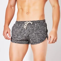aimpact drawstring closure boxer shorts mens athletic jogging bodybuilding fashion shorts am2365