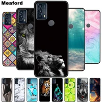 for tcl 20b case 6159k shockproof soft silicone marble phone cover for tcl 20b case 20b 20 b tpu funda cartoon 6 52 inch covers