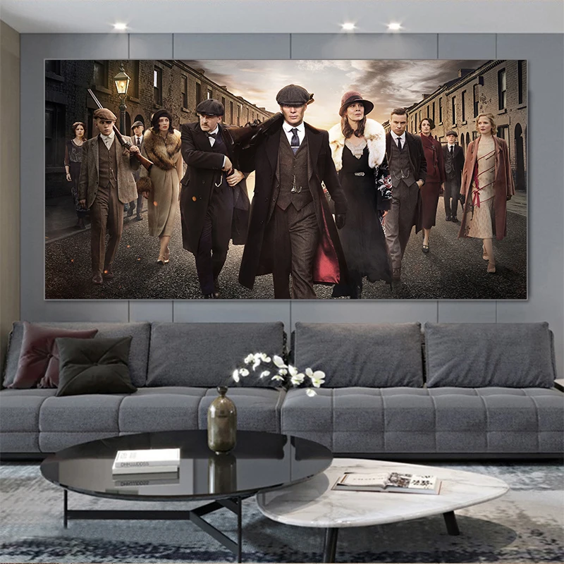 

Movie Poster Canvas Art Work TV Series Wall Art Canvas Painting Poster and Prints Wall Decor Pictures for Living Room Home Decor
