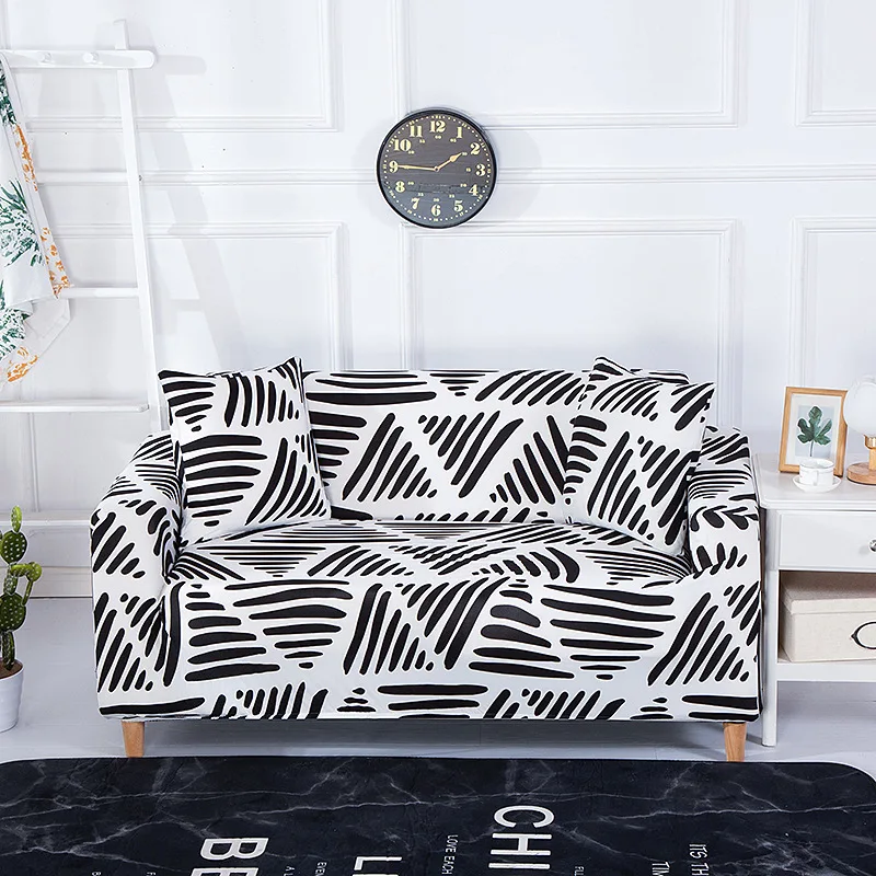 

Elastic Sofa Covers for Living Room Sectional Corner L-shape Chair Protector Couch Cover Modern Sofa Slipcovers 1/2/3/4 Seater